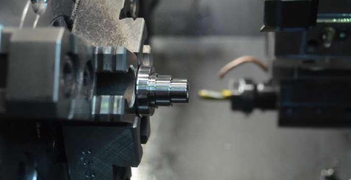 Precision turning shown in the OriMetal company profile